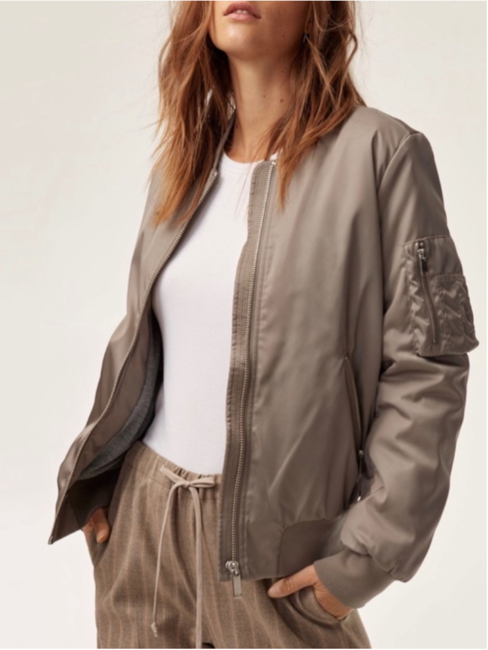 #008 - THE GROUP OF BABATON - [$175] GILMAN BOMBER JACKET // PTP-18.5 / L-22.5
